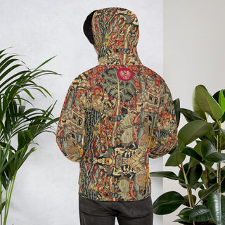 The Tapestry Crimson Unisex Hoodie