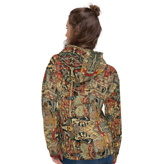 The Tapestry Crimson Unisex Hoodie