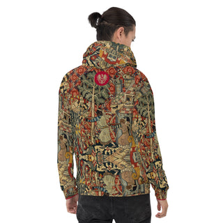 The Tapestry Crimson Unisex Hoodie