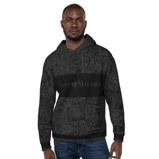 The Tapestry Onyx Unisex Hoodie