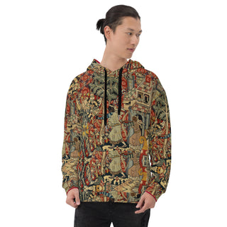 The Tapestry Crimson Unisex Hoodie