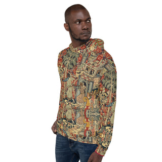 The Tapestry Crimson Unisex Hoodie