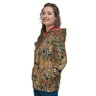 The Tapestry Crimson Unisex Hoodie