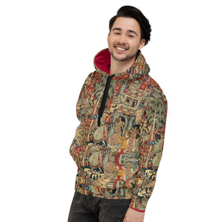 The Tapestry Crimson Unisex Hoodie