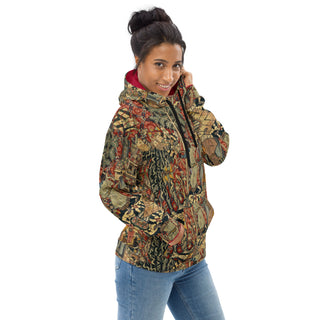 The Tapestry Crimson Unisex Hoodie