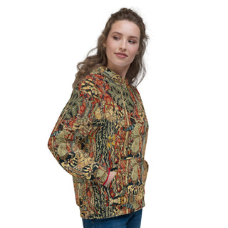 The Tapestry Crimson Unisex Hoodie