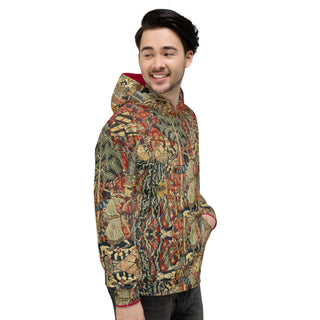 The Tapestry Crimson Unisex Hoodie