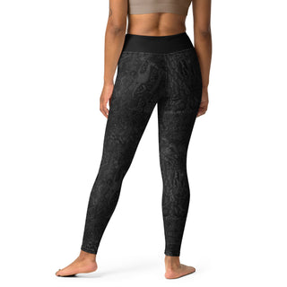 The Tapestry Onyx Yoga Leggings