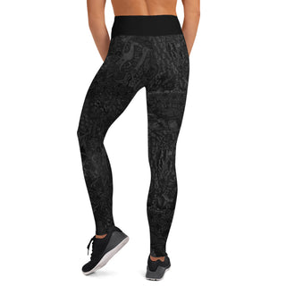 The Tapestry Onyx Yoga Leggings