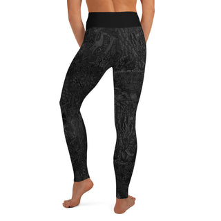 The Tapestry Onyx Yoga Leggings