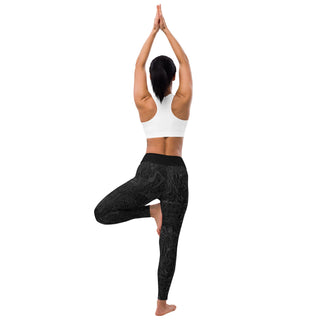 The Tapestry Onyx Yoga Leggings