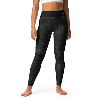 The Tapestry Onyx Yoga Leggings