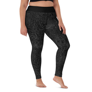 The Tapestry Onyx Yoga Leggings