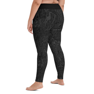 The Tapestry Onyx Yoga Leggings