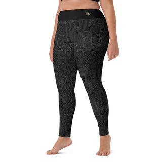 The Tapestry Onyx Yoga Leggings