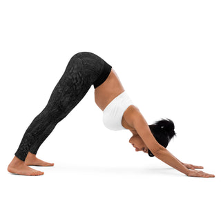 The Tapestry Onyx Yoga Leggings