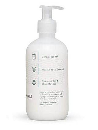 LivSo Moisturizing Lotion - Dermatologist Created - Moisturizes Hair & Scalp - Naturally Derived - Fresh Feel - Clinically Proven & Effective (1 Bottle)