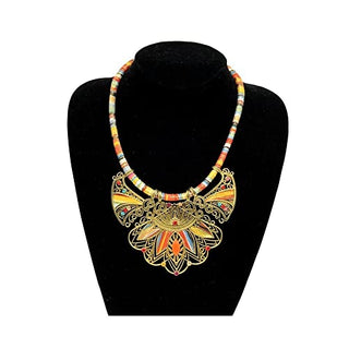 Healluvor Stylish and Exquisite African fashion Jewelry Sets for Women - boho jewelry necklaces and Earring Sets for women with Simple Design, Perfect for Any Occasion - Versatile Fashion Accessory