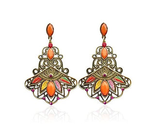 Healluvor Stylish and Exquisite African fashion Jewelry Sets for Women - boho jewelry necklaces and Earring Sets for women with Simple Design, Perfect for Any Occasion - Versatile Fashion Accessory