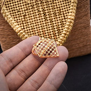 24K Gold Color Dubai Jewelry Set for Women Luxur Ethiopian Jewelry Set Wedding Jewelry African Gifts Islam Middle