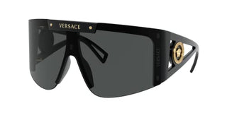 Versace Woman Sunglasses Black Frame, Dark Grey Lenses, 0MM
