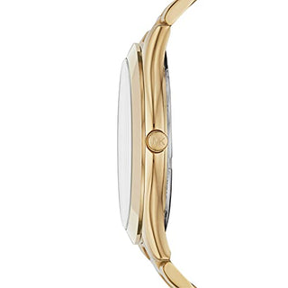 Michael Kors Men's Slim Runway Quartz Stainless-Steel Strap, Gold, 22 Casual Watch (Model: MK8621)