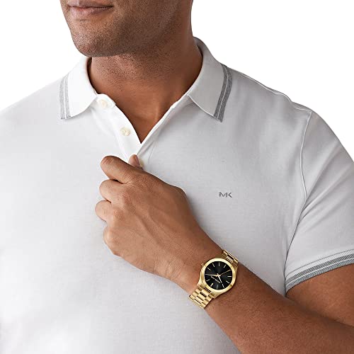 Michael kors slim runway men's dress wrist outlet watch