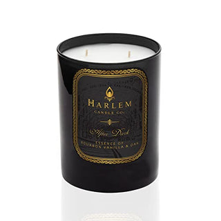 Harlem Candle Company After Dark Luxury Scented Jar Candle, Soy Wax, Gift Box, Double Wick, 11 oz, Bergamot, Saffron, Papyrus, Oak, and Sweet Heliotrope