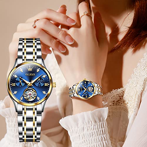 OLEVS Watch Women Self Winding Automatic Mechanical Watches for